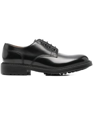 Doucal's "Derby" Lace Up - Black