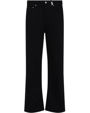McQueen Denim Jeans Cotton - Black