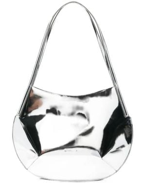 Jil Sander "Kante" Shoulder Bag - White
