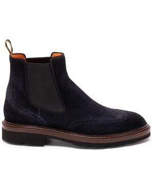 Santoni 'Kalamaboots' Boots - Black