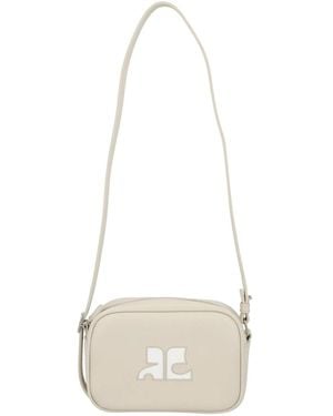 Courreges "Reedition Naplack" Bag - White
