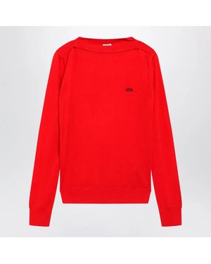 Loewe Light Merino Wool Jumper - Red