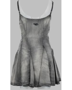 DIESEL Abito Corto "De-Spoky" - Gray