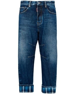 DSquared² Pants 5 Pockets - Blue