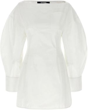 Jacquemus 'La Robe Chemise Casaco' Dress - White