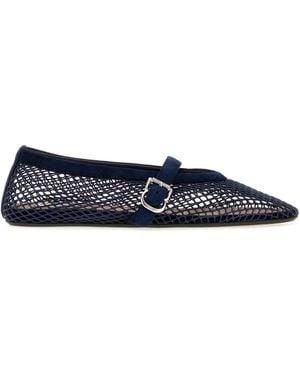 Alaïa Alaia Ballerines Fishnet - Blue