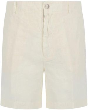 120% Lino Linen Shorts - Natural
