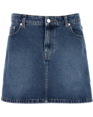 A.P.C. Jupe Moss - Blue