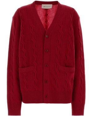 Ami Paris Vneckcardigan - Red