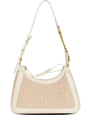 Balmain B-Army Shoulder Bag - Natural
