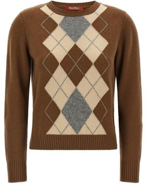 Max Mara 'Faraone' Sweater - Brown