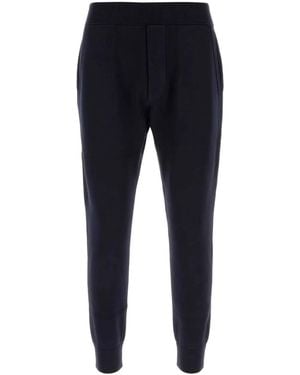 DSquared² Metal D2 Upside Down Knit Pants - Blue