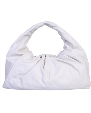 Bottega Veneta “The Shoulder Pouch” Bag - White