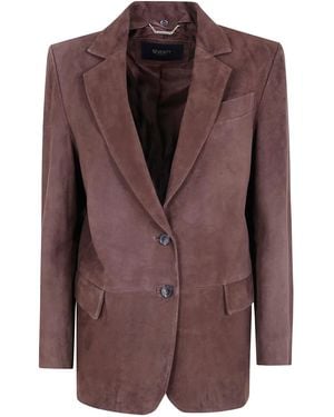 Seventy Suede Jacket - Brown