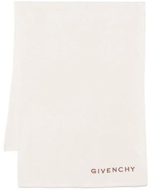 Givenchy Scarf 4G Embrodery - Natural
