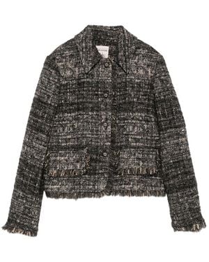 Semicouture Orietta Short Jacket - Black