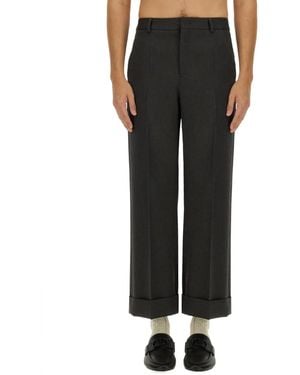 Valentino Grain De Poudre Pants - Black