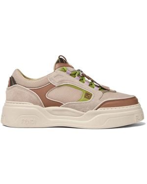 Fendi Force Sneakers - Natural