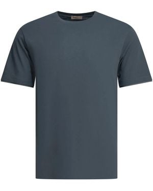 Herno "Resort" Crew-Neck T-Shirt - Blue