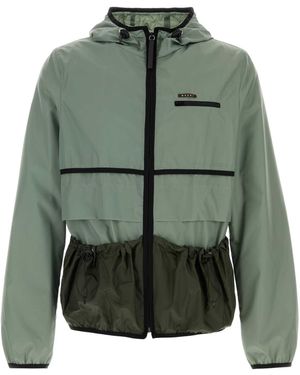 Marni Sage Nylon Jacket - Green