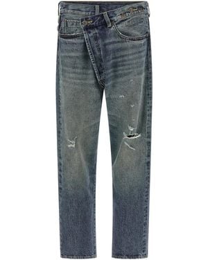 R13 'Crossover' Jeans - Blue