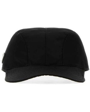 Prada Re-Nylon Baseball Cap - Black