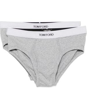 Tom Ford Confezione Da 2 Slip - Grey