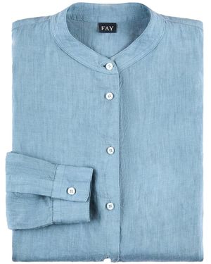 Fay Shirt Sugar Paper - Blue