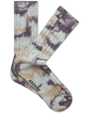 ★韓国の人気★【STUSSY】★MULTI DYED RIBBED SOCKS★ ☆韓国の人気☆【STUSSY】☆MULTI DYED RIBBED SOCKS☆ (STUSSY