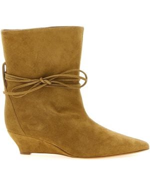 Odissi Calfskin Ankle Boots - Brown