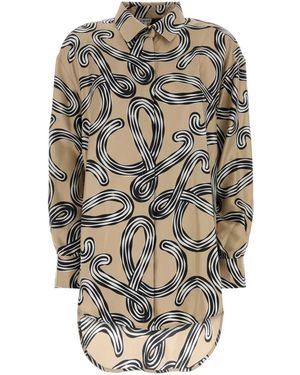 Loewe Printed Silk Paula S Ibiza Shirt - White