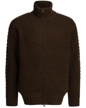 Beams Plus Wool Knitwear - Brown