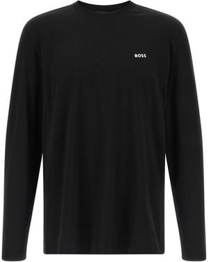 BOSS Hugo Stretch Cotton T-Shirt - Black