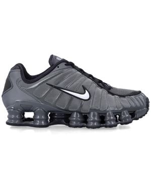 Nike Shox Tl Se Iron Sneakers - Blue