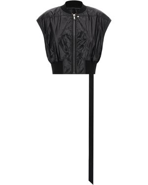 Rick Owens 'Tatlin Bomber' Vest - Black