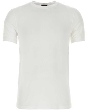 Giorgio Armani Tshirt Bamboo - White