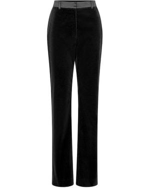 Rabanne Cotton Polyester Elastane Pants - Black