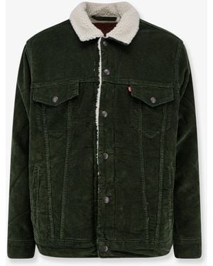Levi's Corduroy Jacket With Repreve Lining - Green