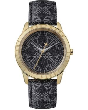 Vivienne Westwood Berkley Logo 35Mm Quartz Watch - Gray