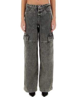 MICHAEL Michael Kors Michael By Michael Kors Cargo Jeans - Gray