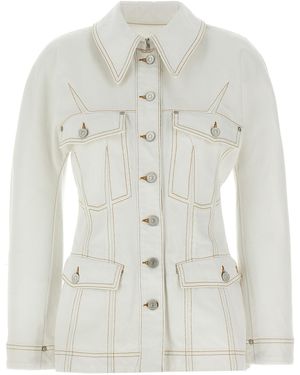 Givenchy Denim Jacket - White