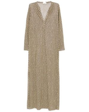 Siyu Money Kaftan Dress - Natural