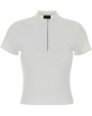 Gucci Gg Jacquard Top - White