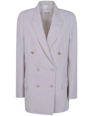 Maison Margiela Double Breasted Blazer - Grey