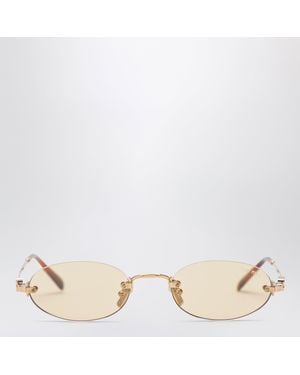 Miu Miu Logo Sunglasses - Natural