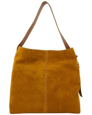 McQueen T-Bar Sling Shopper Bag - Brown