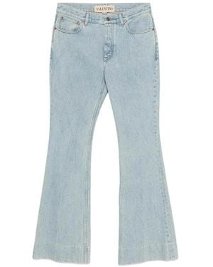 Valentino 5-Pocket Denim Trousers - Blue