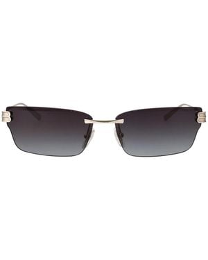 Balenciaga Smoke Metal Sunglasses - Brown