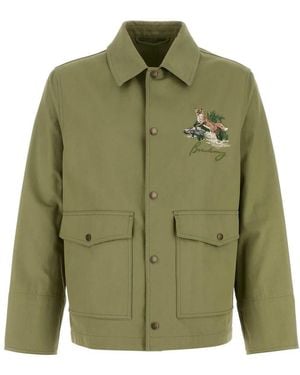 Burberry Cotton Jacket - Green