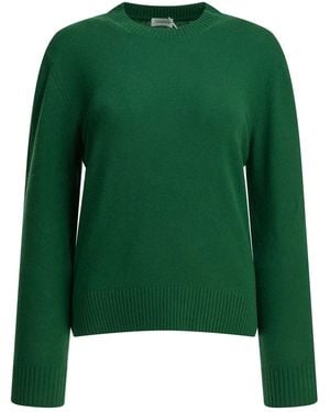 Semler Cashmere Crew-Neck Jumper - Green